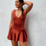 Enterizo falda short