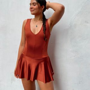 Enterizo falda short